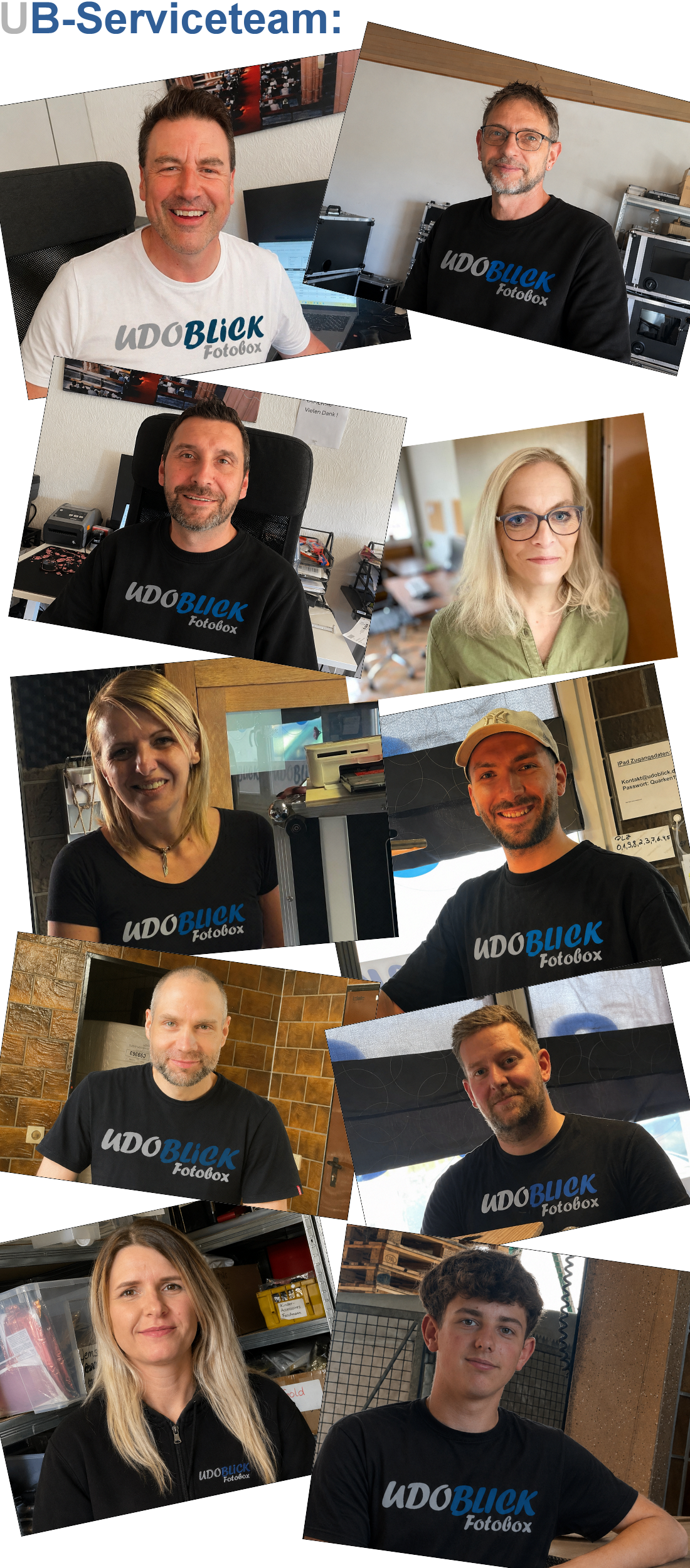 UDOBLiCK Serviceteam