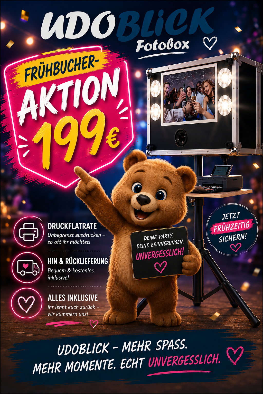 UDOBLiCK Fruehbucheraktion