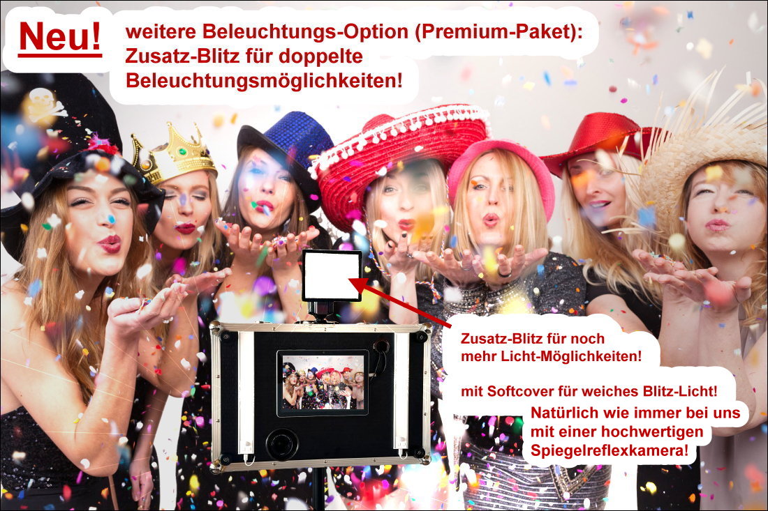 Fotobox auf Event